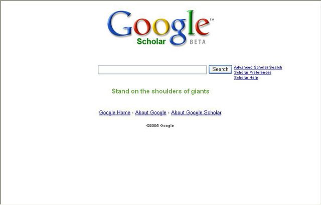 Google Scholar Tips